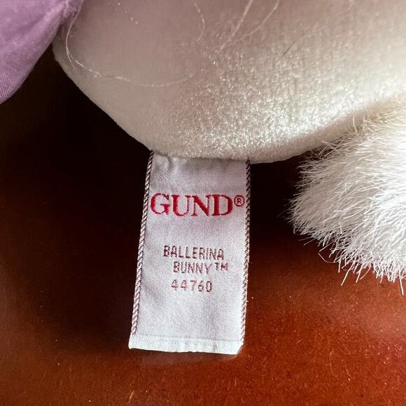 GUND Ballerina Bunny Plush, White Stuffed Animal 18" Easter Plush 44760 - Picture 5 of 7